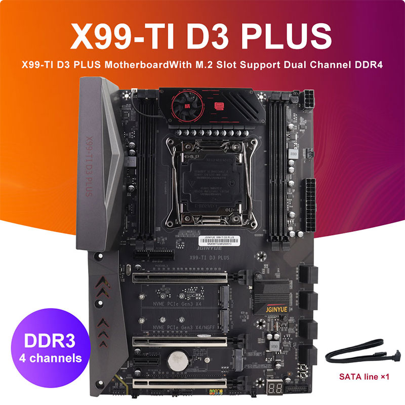JGINYUE X99-TI D3 PLUS Motherb – E5 2696 V3 Bewertung und Preis